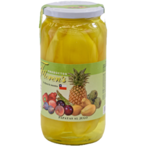 Papayas al Jugo Frasco 1 Lt